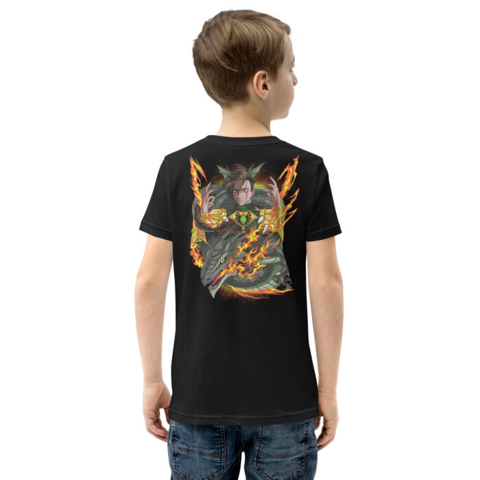 youth-staple-tee-black-back-660542c75524d.jpg Drakana T-Shirt Kids & Teens