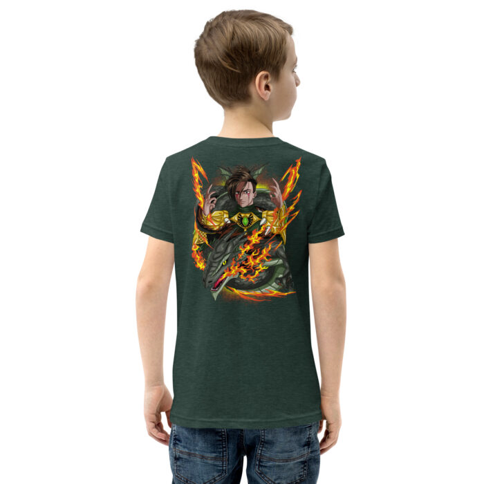 youth-staple-tee-heather-forest-back-660542c75c1fb.jpg Drakana T-Shirt Kids & Teens