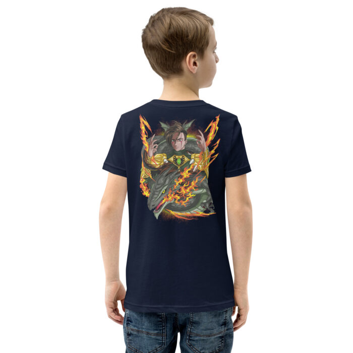 youth-staple-tee-navy-back-660542c75695b.jpg Drakana T-Shirt Kids & Teens