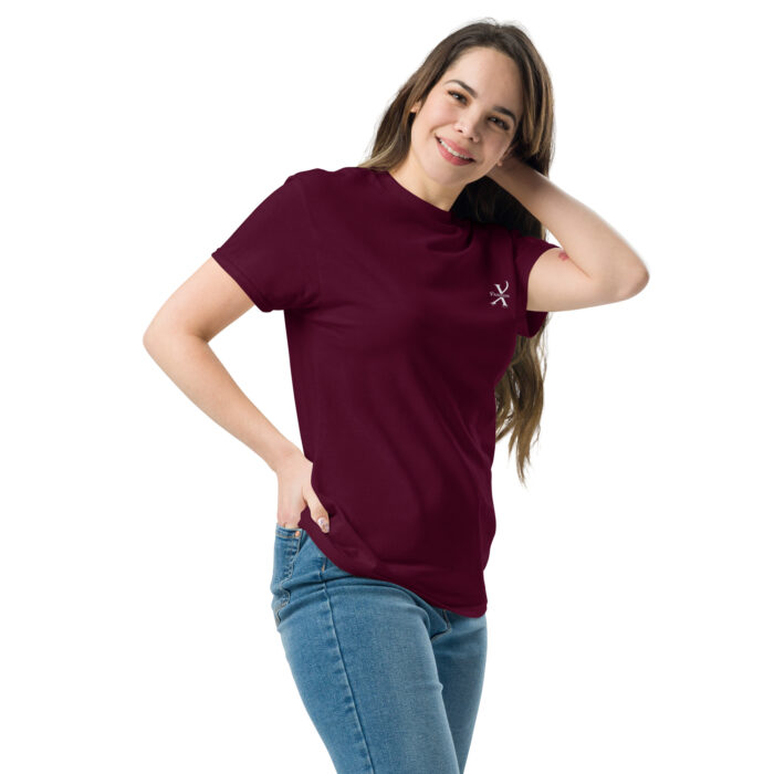 unisex-classic-tee-maroon-left-front-66737e659575c.jpg Drakana Lady Shirt