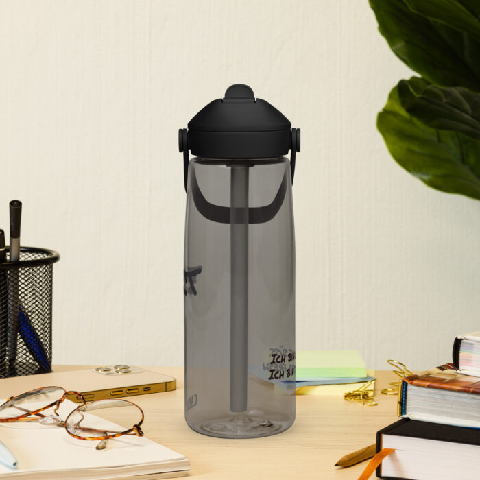 BXT Wasserflasche mit Flip-Trinkhalm – 739 ml