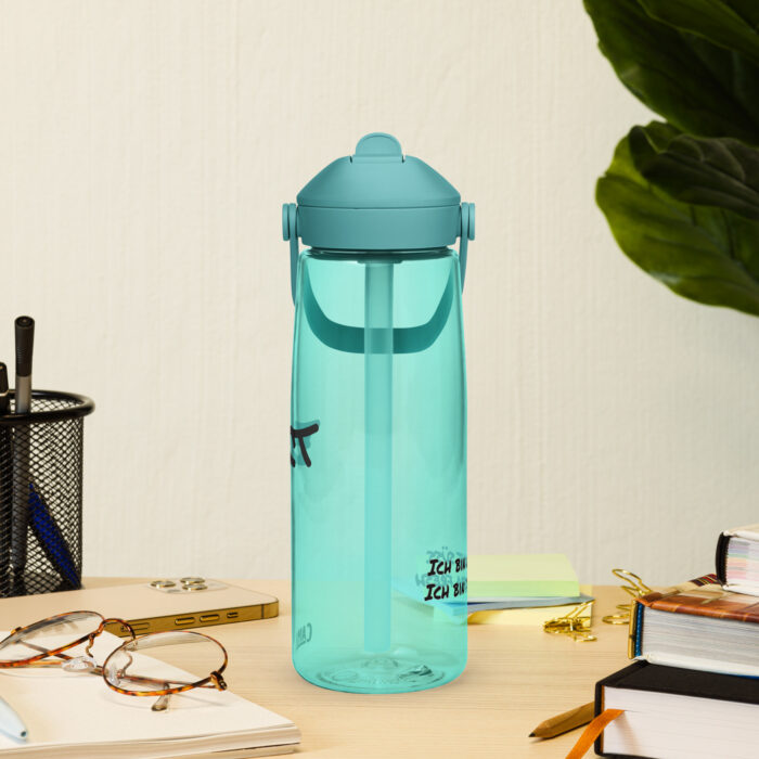 BXT Wasserflasche mit Flip-Trinkhalm – 739 ml