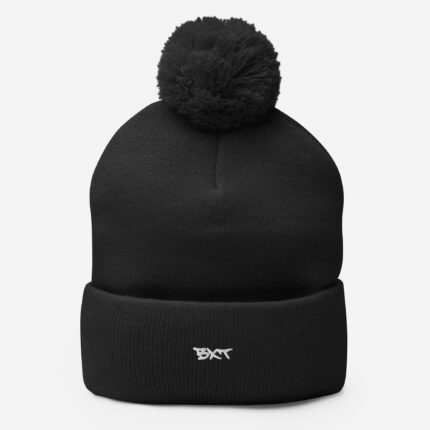 Bommelmütze – Warme Wintermütze mit Stickdesign & Stil | X Fashion